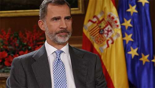 el rey de España Parlamento de Cataluña llama a abolir la monarquía en España